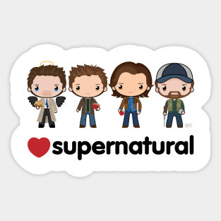 Love Supernatural 2 Sticker
